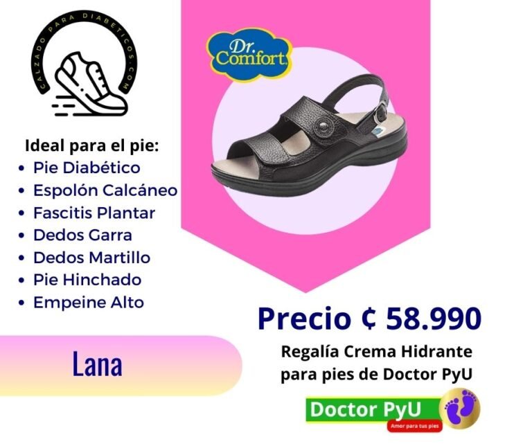 calzado de mujer para diabéticas, Dr. Comfort, calzado Lana, zapatos cómodos para diabéticas, calzado ortopédico.
