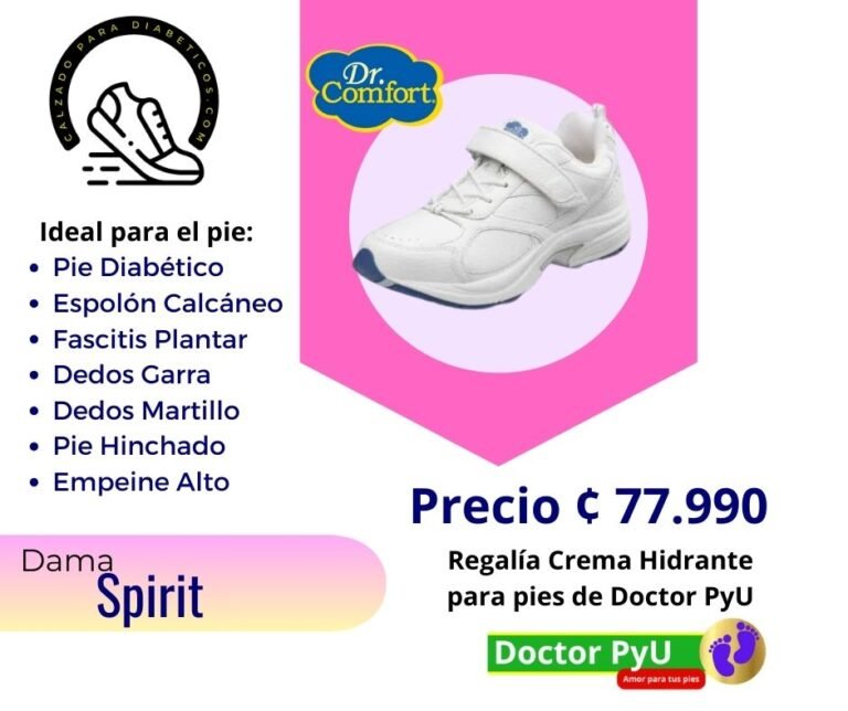 calzado para diabéticos, comodidad, Dr. Comfort, calzado spirit, salud de los pies, zapatos ortopédicos.
