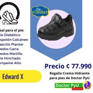 tienda de calzado para pie diabético, zapatos para pie diabético, calzado terapéutico, dr comfort costa rica, caminando cómodo calzado Edwar